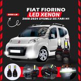 Fiat Fiorino 2008-2024 Sis Farı Uyumlu Şimşek Etkili Led Xenon Light Series H1