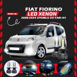 Fiat Fiorino 2008-2024 Sis Farı Uyumlu Şimşek Etkili Led Xenon Pro Series H1