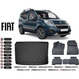 Fiat Fiorino 2024 Model Bagaj Havuzu Araca Özel Siyah Extra Havuzlu Paspas Takımı