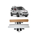 Fiat Fiorino Ara Atkı port bagaj Tavan Barı Gri renk Aleminyum 117 cm 2007 - 2023 arası uyumlu ZA0114
