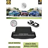 Fiat Fiorino Halı Zemin 2008 Sonrası 3d Bagaj Havuzu