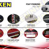 Fiat fiorino krom nikelaj kaplama seti komple