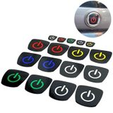Fiat Fiorino Logo Içi Power Buton Sticker 3 Lü Set