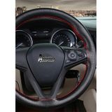 Fiat Fiorino Uyumlu (2008-2015) Dikmeli Direksiyon Kilifi Noktali ( Kirmizi Dikisli)
