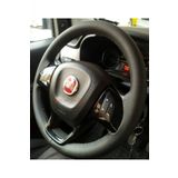 Fiat Fiorino Uyumlu 2015-2021 Dikmeli Direksiyon Kilifi Soft Siyah