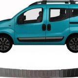 Fiat Fiorino Uyumlu Arka Tampon Eşiği Krom 2008 Ve Sonrası