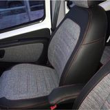 Fiat Fiorino Uyumlu Özel Koltuk Kılıfı - Siyah