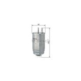 Fıat Grande Punto 1.3 Multijet 09.2008 - 12.2011 Bosch Mazot Filtresi Filitre