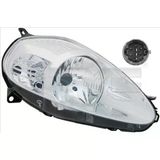 Fiat Grande Punto Ön Far Elektrikli Motorlu Nikelaj Mor Soket Uyumlu Sol 2008- 2009 (Oem No: 51840995)