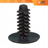 Fiat için 10 Adet Plastik Klips Gri 712113631
