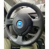 Fiat İdea Araca Özgü Dikmeli Direksiyon Nokta Karbon Krem İp