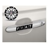 Fiat Kapı Kolu Sport Sticker Yapıştırma 8 Adet