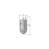 Fıat Linea 1.6 Multijet 10.2008 - 01.2018 Bosch Mazot Filtresi Filitre