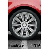 Fiat Linea 16'' Inç Jant Kapağı (4 Adet) Gri G119