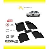 Fiat Linea 2007-2014 4d Havuzlu Paspas - Siyah