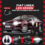 Fiat Linea 2007-2017 Kısa Far Uyumlu Şimşek Etkili Led Xenon Light Series H7
