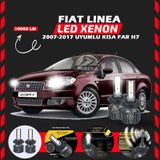 Fiat Linea 2007-2017 Kısa Far Uyumlu Şimşek Etkili Led Xenon Premium Series H7