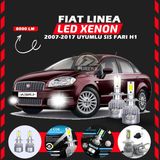 Fiat Linea 2007-2017 Sis Farı Uyumlu Şimşek Etkili Led Xenon Performance Series H1