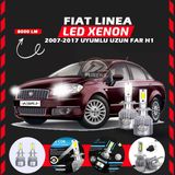 Fiat Linea 2007-2017 Uzun Far Uyumlu Şimşek Etkili Led Xenon Performance Series H1