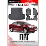 Fiat Linea 2017 Model 4d Bagaj ve Pro Serisi Havuzlu Paspas Takımı - Siyah
