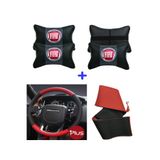 Fiat Linea Dikmeli Direksiyon Kılıfı Ve Oto Boyun Yastığı 2'li Deri Set 192124570
