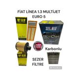 Fiat Linea / Fiorino 1.3 Multijet Euro 5 Fil Filtre Bakım Seti