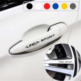 Fiat Linea Için Kapı Kolu Ve Jant Sticker (10 Adet)