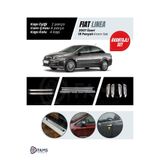 Fiat Linea Krom Aksesuar Seti 2007 Üzeri P, Çelik (Cam Çıtası-Kapı Kolu-Kapı Eşiği) 1111 000901