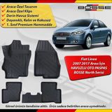 Fiat Linea Paspas Araca Özel 2007 ve Sonrası Derin Havuzlu Paspas Bosse North Serisi - Siyah
