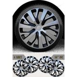 Fiat Multipla Marea Idea 16'' Inç Jant Kapağı 4 Adet Çift Renk 309