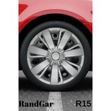 Fiat Palio 15'' Inç Jant Kapağı (4 Adet) Gri G113