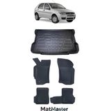Fiat Palio 2012 Model 5d Premium Ekstra Havuzlu Paspas ve Bagaj Havuzu Set - Siyah