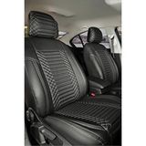 Fiat Palio Lüx Deri OTO KOLTUK KILIFI Ön Arka Takım Set EXCLUSİVE SİYAH BEYAZ