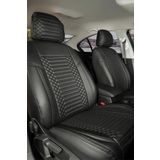 Fiat Palio Lüx Deri OTO KOLTUK KILIFI Ön Arka Takım Set EXCLUSİVE TAM SİYAH