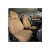 Fiat Palio Lüx Full Deri Oto Koltuk Kılıfı Ön Arka Takım (Giydirme Tip) BEJ