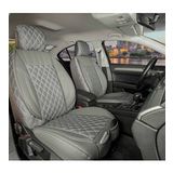 Fiat Palio Lüx Yarı Deri Oto Koltuk Kılıfı Ön Arka Takım İSTANBUL SERİSİ FÜME