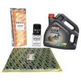 Fiat Punto 1.2 Benzinli Yağ Bakım Filtre Seti + CASTROL 10W40