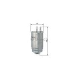 Fıat Punto 1.3 Multijet 01.2012 - 01.2018 Bosch Mazot Filtresi Filitre