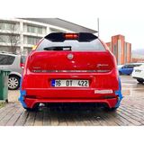 Fiat Punto Grande Rieger Arka Ek Difüzör Siyah Plastik 2005-2009 Arka-Difizör-Bodykit-Ek-Karlık