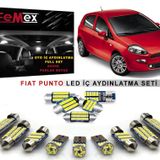 Fiat Punto Led İç Aydınlatma Ampul Seti Femex Parlak Beyaz