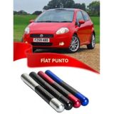 Fiat Punto Uyumlu Karbon Desenli Çubuk Metal Radyo Anteni