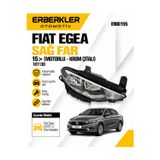 Fiat Sag Far Fiat Egea 15> ( Motorlu - Krom Citalı ) - 101130