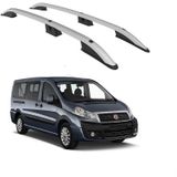 Fiat Scudo Mk2 2006-2016 / Uzun Şasi Turtle Crown Tavan Çıtası Gri