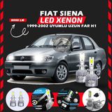 Fiat Siena 1999-2002 Uzun Far Uyumlu Şimşek Etkili Led Xenon Performance Series H1