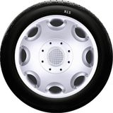 Fiat SKS-SJS 300 15 İnç 4 Adet Kırılmaz Jant Kapağı
