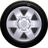Fiat SKS-SJS 413 16 İnç 4 Adet Kırılmaz Jant Kapağı