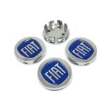 Fiat Tip Geçme Jant Göbeği Kromaj 4 Lü 49-42Mm