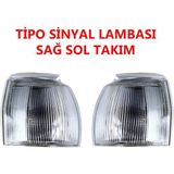 Fiat Tipo Sinyal Sag + Sol Ön Taraf Sinyal Lambasi Takimi 1990-20 536510970