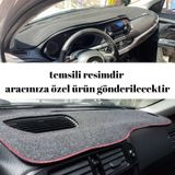 Fiat Tipo Tempra Uyumlu Ön Göğüs Torpido Kaplama Halısı Torpido Koruyucu Örtü Kılıf T-134