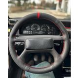Fiat Uno Direksiyon Kılıfı (Noktalı Karbon Yüzüklü)
